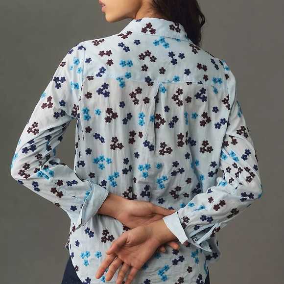 MAEVE by ANTHROPOLOGIE Embroidered Buttondown Blouse
Floral Patterned size XS - Picture 5 of 12